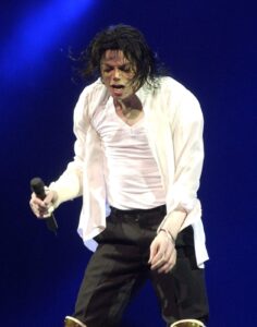 Michael Jackson performs (Photo by KMazur/WireImage)