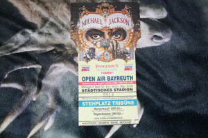 Michael-Jackson-Ticket-Konzertkarte-Dangerous
